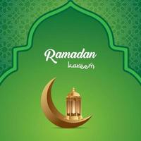 Ramadan kareem islamique Festival communauté prières Contexte modèle vecteur