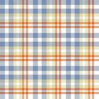 la conception de vecteur de tissu à motif tartan est tissée dans un sergé simple, deux sur deux sous la chaîne, avançant un fil à chaque passage.