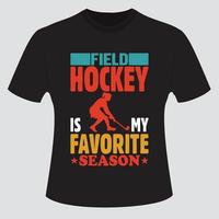 ensemble de conception de t-shirt de hockey vecteur