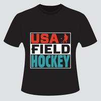 ensemble de conception de t-shirt de hockey vecteur