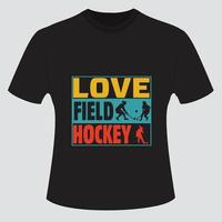 ensemble de conception de t-shirt de hockey vecteur