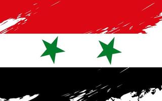vecteur illustration de Syrie drapeau modèle