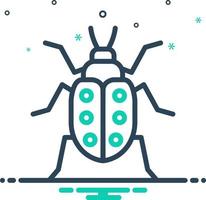 mélanger icône pour Bugs vecteur