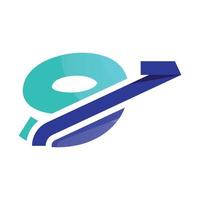 numérique 9 investissement logo vecteur