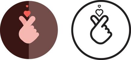 mini coeur icon.vector illustration.give love concept.love icon design plat.simple love icon vecteur