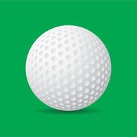 Boule de golf de vecteur libre