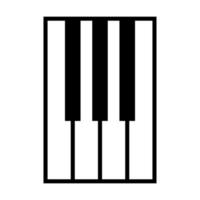 piano icône vecteur pour graphique conception, logo, site Internet, social médias, mobile application, ui