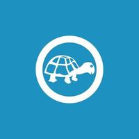 tortue logo image vecteur illustration