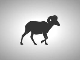 mouton vecteur silhouette