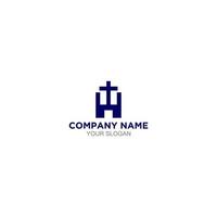 h église logo conception vecteur