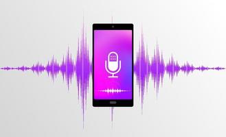 technologie vocale concept