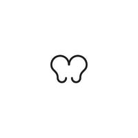 icône papillon. symbole de fond d'affiche de grande vente de produit cosmétique de style simple. élément de conception de logo de marque papillon. impression de t-shirt papillon. vecteur pour autocollant.