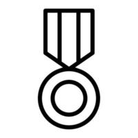 prix icône vecteur. trophée illustration signe. gagnant symbole. médaille logo. vecteur