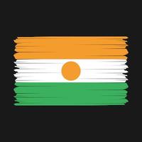 Niger drapeau vecteur illustration