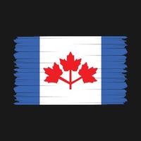 drapeau canada illustration vectorielle vecteur