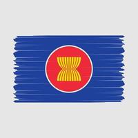 asean drapeau vecteur illustration