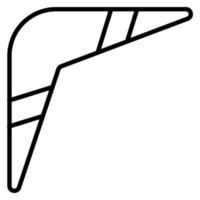 boomerang vecteur icône