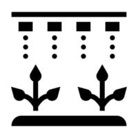 icône de vecteur d'irrigation