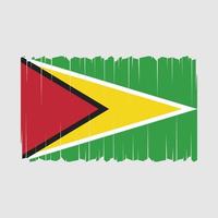 vecteur de drapeau guyana