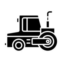 icône de vecteur de rouleau de route