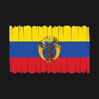 vecteur de drapeau colombie