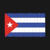 vecteur de drapeau de cuba