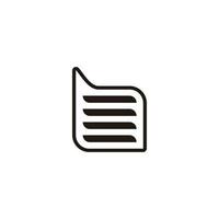 lettre b texte papier symbole logo vecteur
