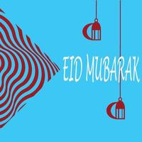eid mubarak salutations arrière-plan, élégant élément pour conception modèle, une endroit pour texte salutation carte, et bannière pour Ramadan Karim. vecteur