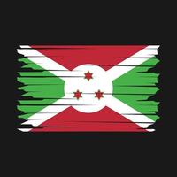 burundi drapeau illustration vecteur