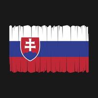 vecteur de drapeau slovaquie