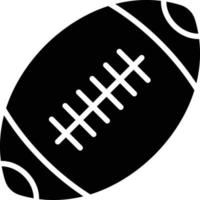 illustration de conception d'icône de vecteur de football américain