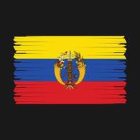 vecteur de drapeau colombie