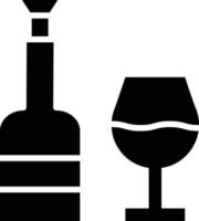 illustration de conception icône vecteur vin
