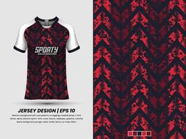 football Jersey conception pour sublimation, sport t chemise conception, modèle Jersey pro vecteur