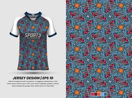 football Jersey conception pour sublimation, sport t chemise conception, modèle Jersey pro vecteur