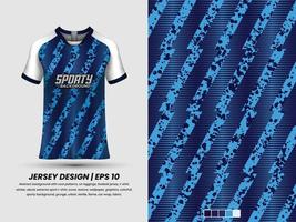 football Jersey conception pour sublimation, sport t chemise conception, modèle Jersey pro vecteur