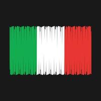 vecteur de drapeau italien