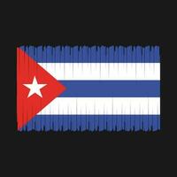 Cuba drapeau vecteur illustration