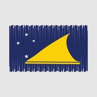 tokélaou drapeau vecteur illustration