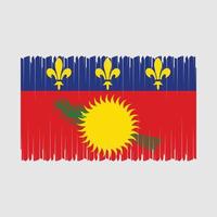 guadeloupe drapeau vecteur illustration