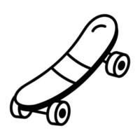 concepts de skate à la mode vecteur