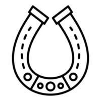 icône de vecteur de fer à cheval