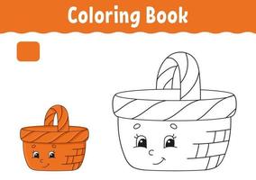 livre de coloriage pour les enfants vecteur