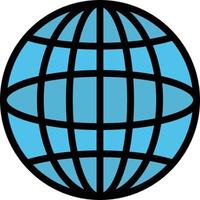 illustration de conception d'icône de vecteur de communications mondiales