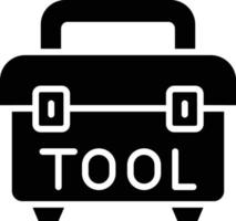 illustration de conception d'icône de vecteur de trousse à outils