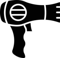 illustration de conception d'icône de vecteur de sèche-cheveux