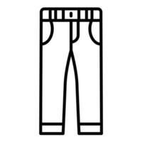 icône de vecteur de pantalon