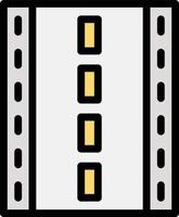 illustration de conception d'icône de vecteur de piste