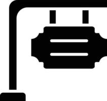 illustration de conception d'icône de vecteur d'enseigne