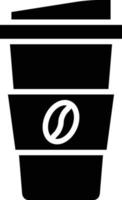 illustration de conception d'icône de vecteur de tasse de café